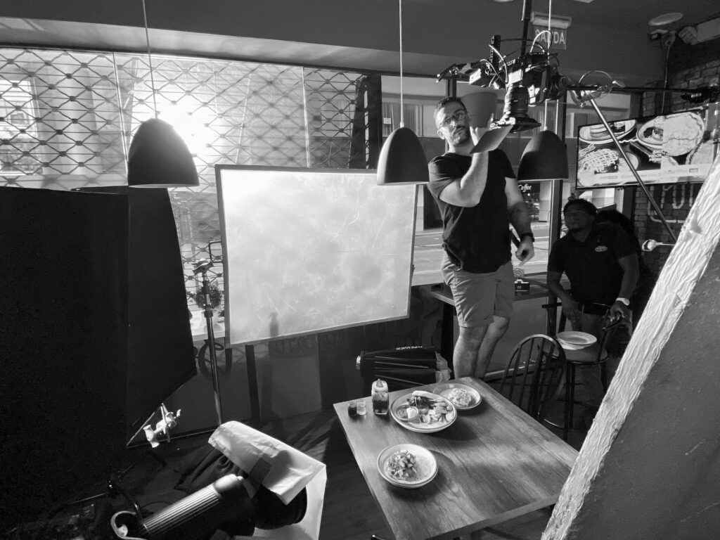 Grabación de video illuminarefilms backstage , video comercial
